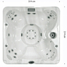 Jacuzzi® J-245 pezsgőfürdő