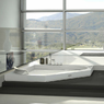 Aura Corner 140 Corian Masszázskád | Eredeti Jacuzzi®