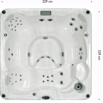 Jacuzzi® J-275 pezsgőfürdő